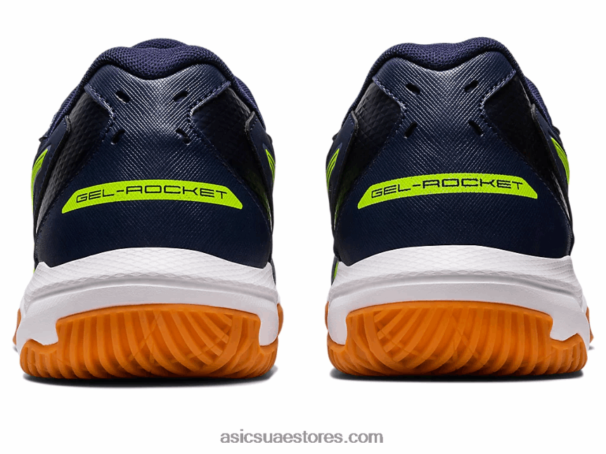 Asics منتصف الليل / أخضر خطر صاروخ جل 10 2N24DJ407