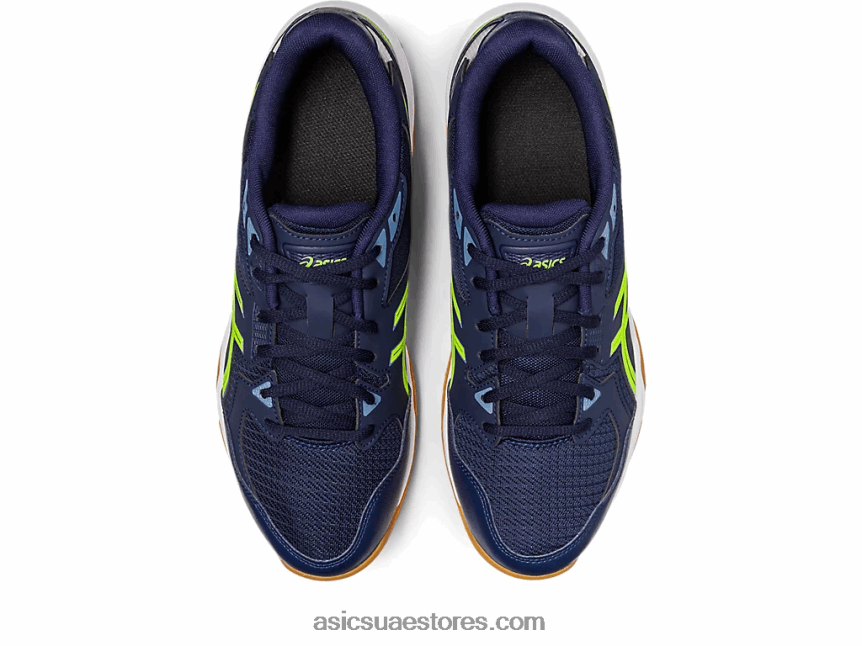 Asics منتصف الليل / أخضر خطر صاروخ جل 10 2N24DJ407