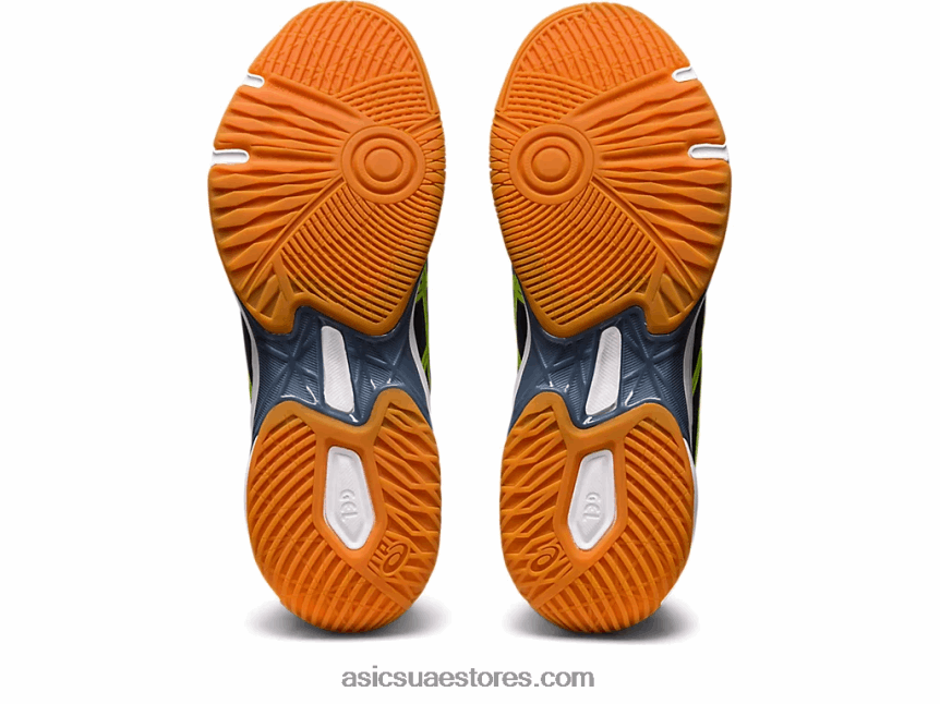 Asics منتصف الليل / أخضر خطر صاروخ جل 10 2N24DJ407