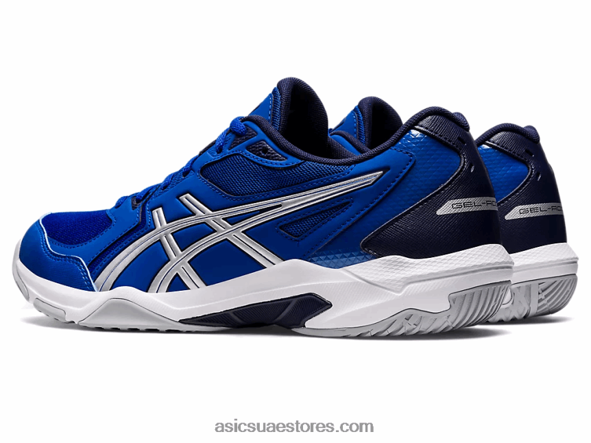 Asics أزرق / فضي نقي صاروخ جل 10 2N24DJ897