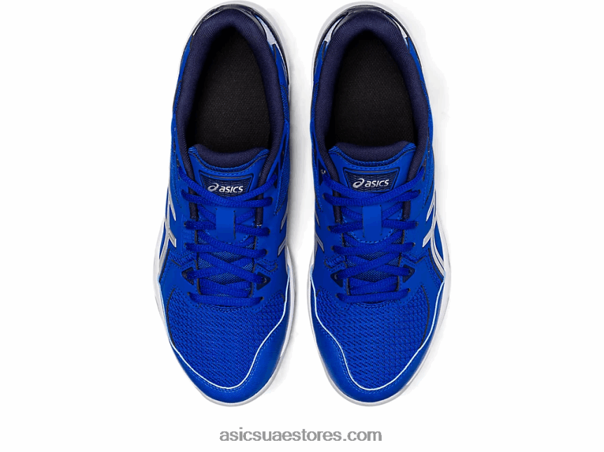 Asics أزرق / فضي نقي صاروخ جل 10 2N24DJ897