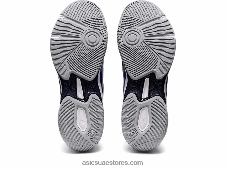Asics أزرق / فضي نقي صاروخ جل 10 2N24DJ897