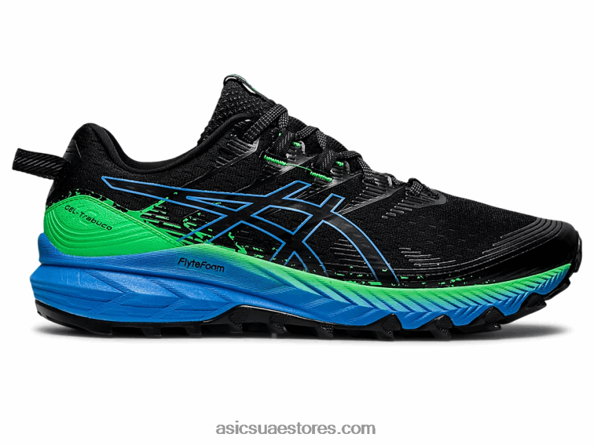 Asics الساحل الأسود / الأزرق جل ترابوكو 10 2N24DJ959