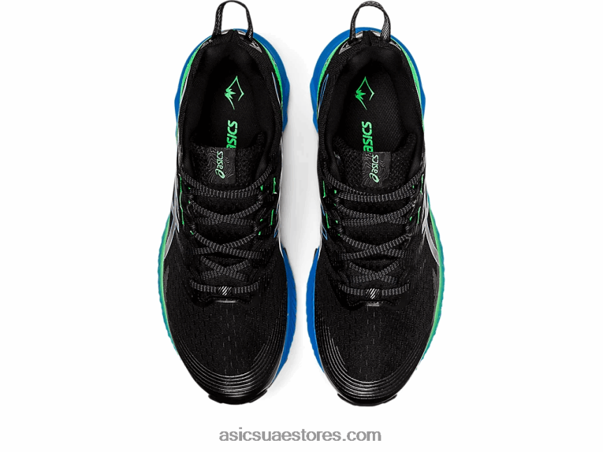 Asics الساحل الأسود / الأزرق جل ترابوكو 10 2N24DJ959