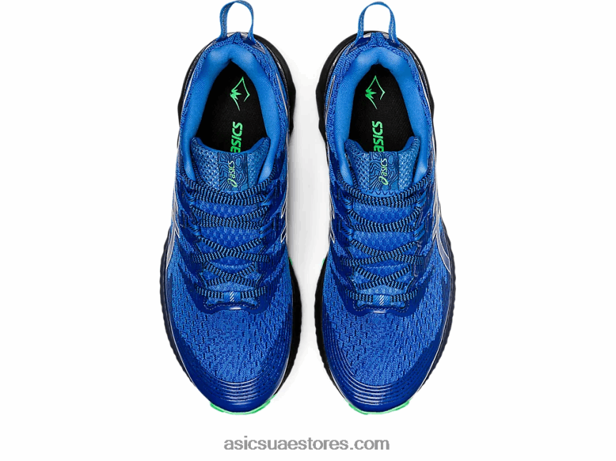 Asics ساحل أزرق / أبيض جل ترابوكو 10 2N24DJ960