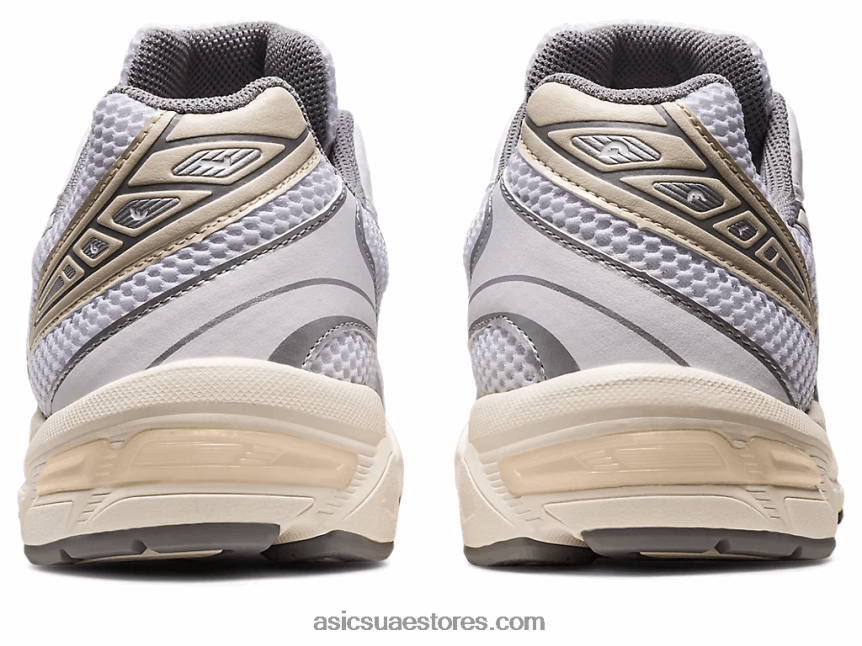 Asics أبيض / رمادي طيني جل 1130 2N24DJ167