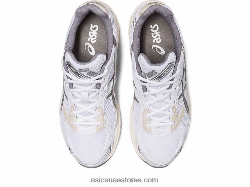 Asics أبيض / رمادي طيني جل 1130 2N24DJ167