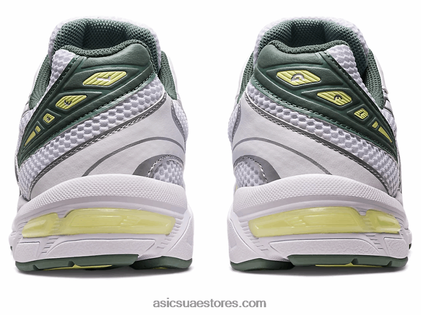 Asics أبيض / أصفر كثيف جل 1130 2N24DJ193