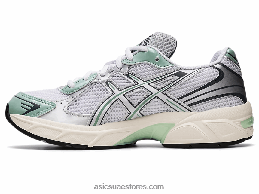 Asics أبيض / فضي نقي جل 1130 2N24DJ902