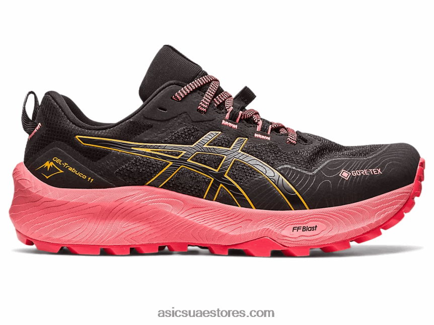 Asics أسود / عاصفة رملية جل ترابوكو 11 جي تي اكس 2N24DJ2185