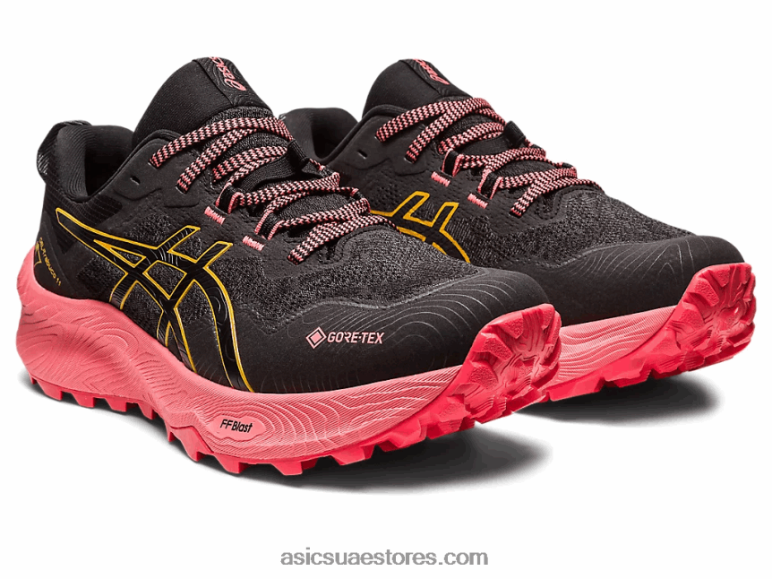 Asics أسود / عاصفة رملية جل ترابوكو 11 جي تي اكس 2N24DJ2185