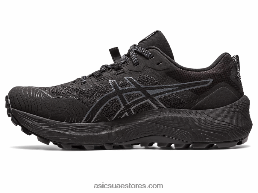 Asics أسود / رمادي الناقل جل ترابوكو 11 جي تي اكس 2N24DJ2195