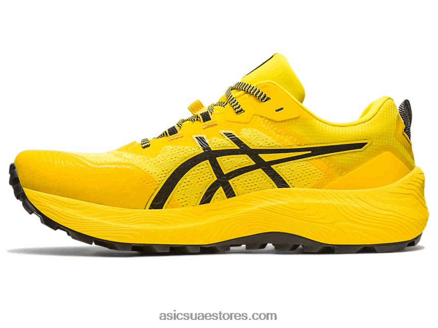 Asics ذهبي أصفر / أسود جل ترابوكو 11 2N24DJ230