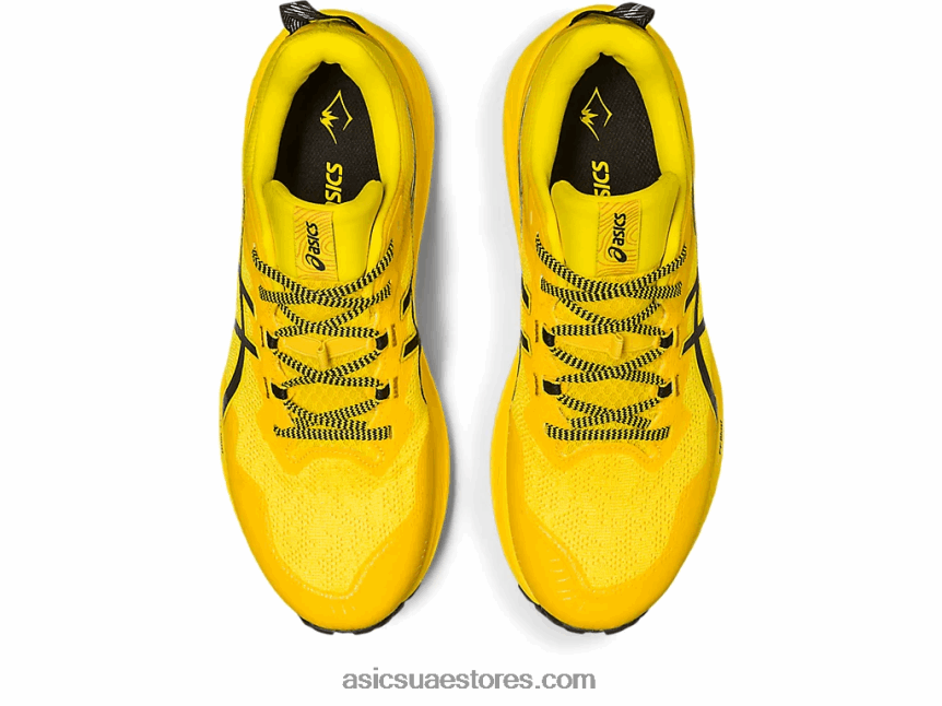 Asics ذهبي أصفر / أسود جل ترابوكو 11 2N24DJ230
