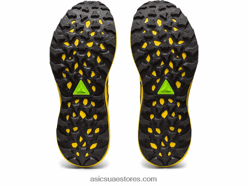 Asics ذهبي أصفر / أسود جل ترابوكو 11 2N24DJ230