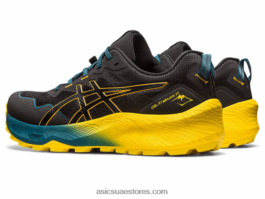 Asics أسود / عاصفة رملية جل ترابوكو 11 2N24DJ236