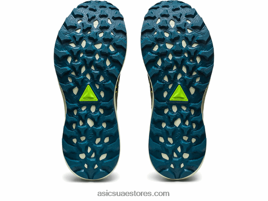 Asics أسود / أصفر ذهبي جل ترابوكو 11 جي تي اكس 2N24DJ53