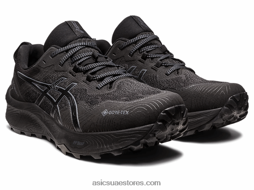 Asics أسود / رمادي الناقل جل ترابوكو 11 جي تي اكس 2N24DJ64