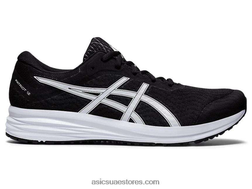 Asics أسود / أبيض باتريوت 12 2N24DJ1865