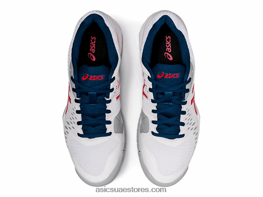 Asics أبيض / أحمر كلاسيكي جل شالنجر 12 2N24DJ1949