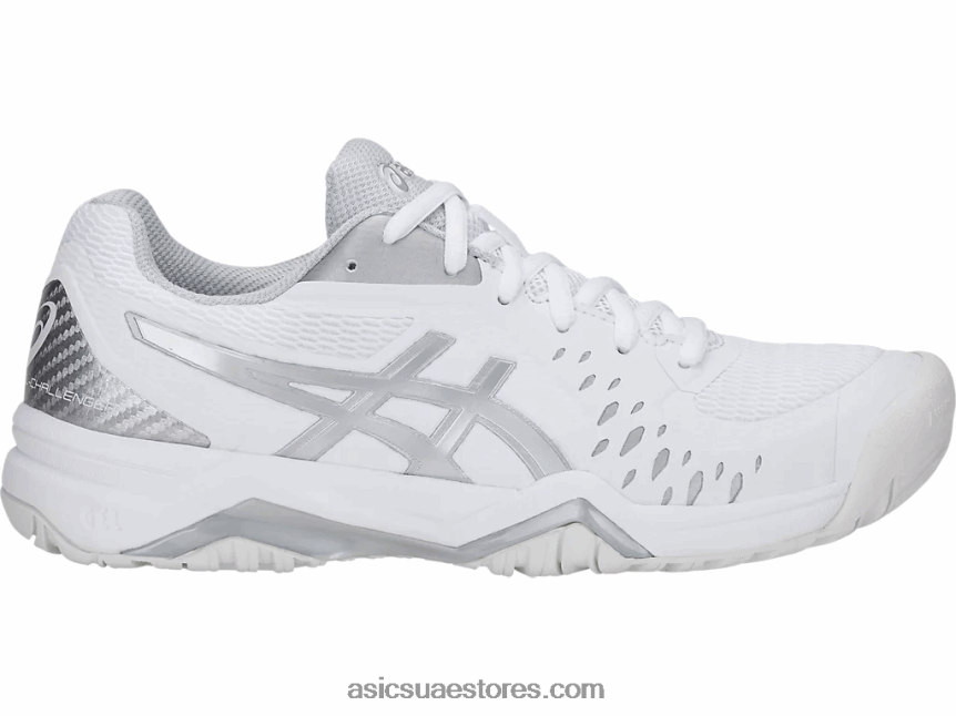 Asics أبيض فضي جل شالنجر 12 2N24DJ4213