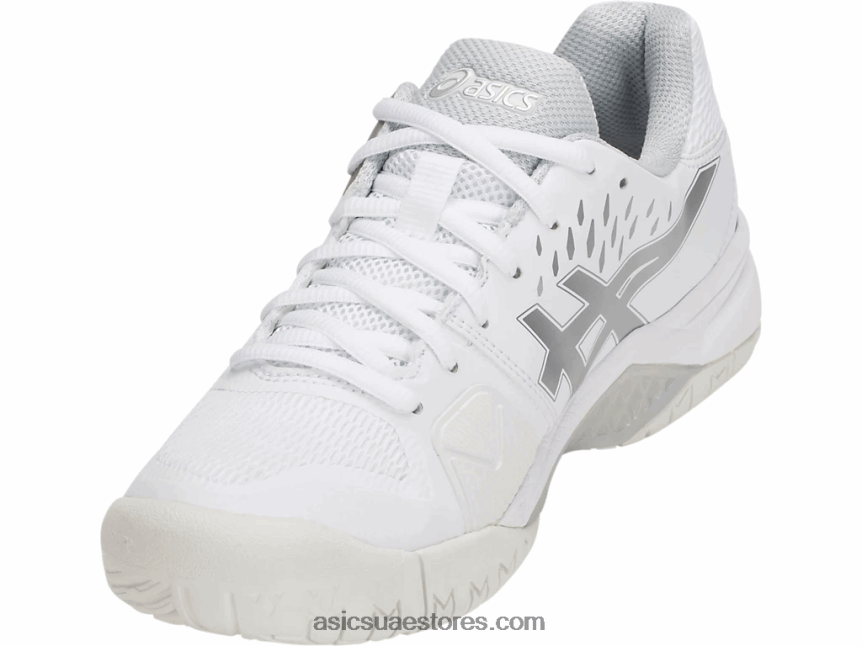 Asics أبيض فضي جل شالنجر 12 2N24DJ4213