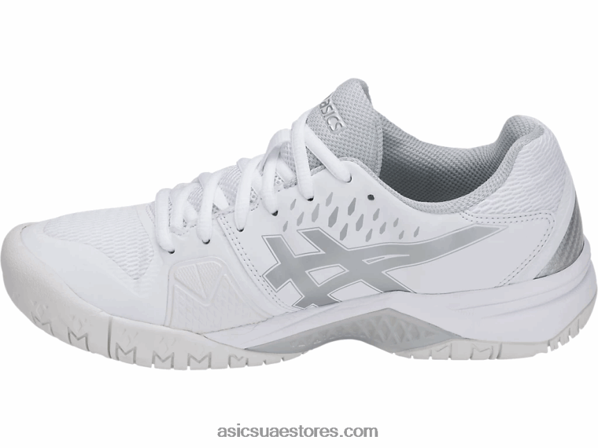 Asics أبيض فضي جل شالنجر 12 2N24DJ4213