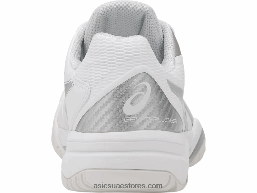 Asics أبيض فضي جل شالنجر 12 2N24DJ4213