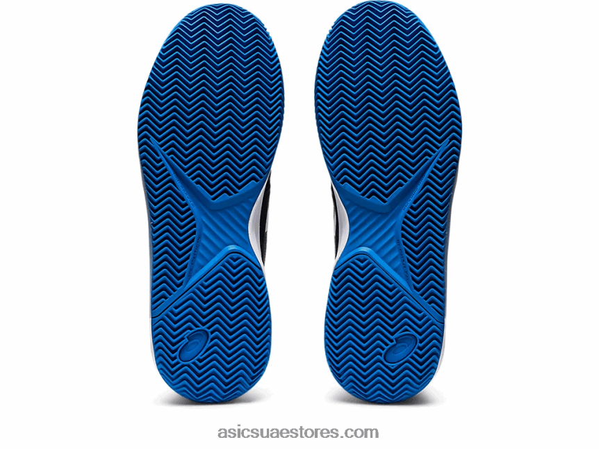 Asics أسود / أزرق كهربائي جل شالنجر 13 طين 2N24DJ1129