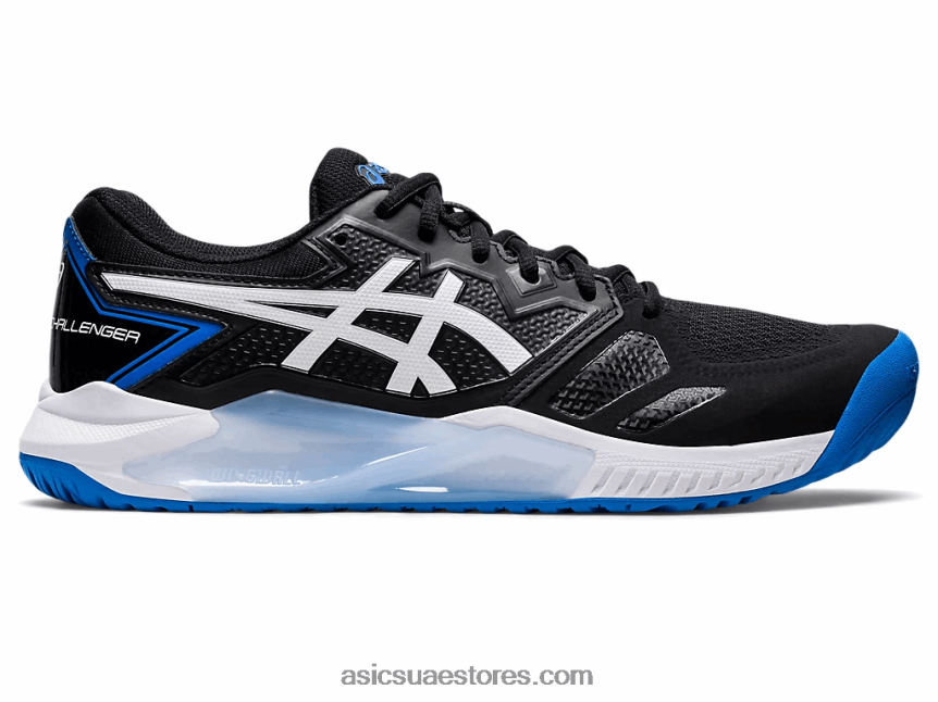 Asics أسود / أزرق كهربائي جل-تشالنجر 13 2N24DJ1163