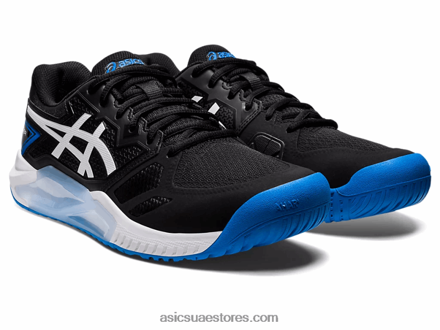 Asics أسود / أزرق كهربائي جل-تشالنجر 13 2N24DJ1163