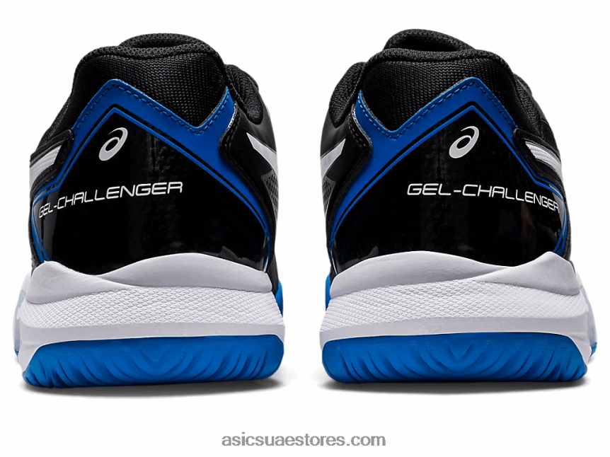 Asics أسود / أزرق كهربائي جل-تشالنجر 13 2N24DJ1163
