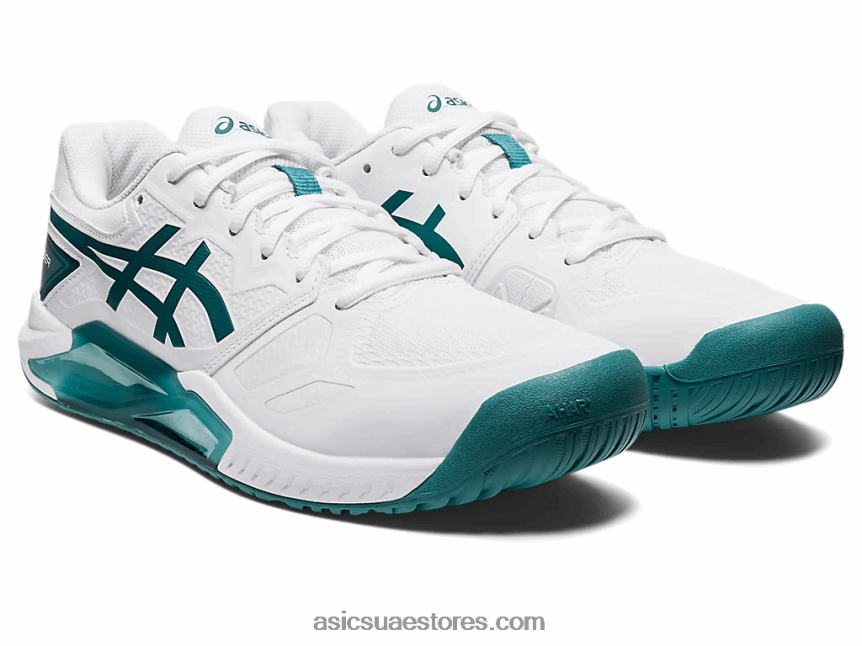 Asics أبيض / صنوبر مخملي جل-تشالنجر 13 2N24DJ1203