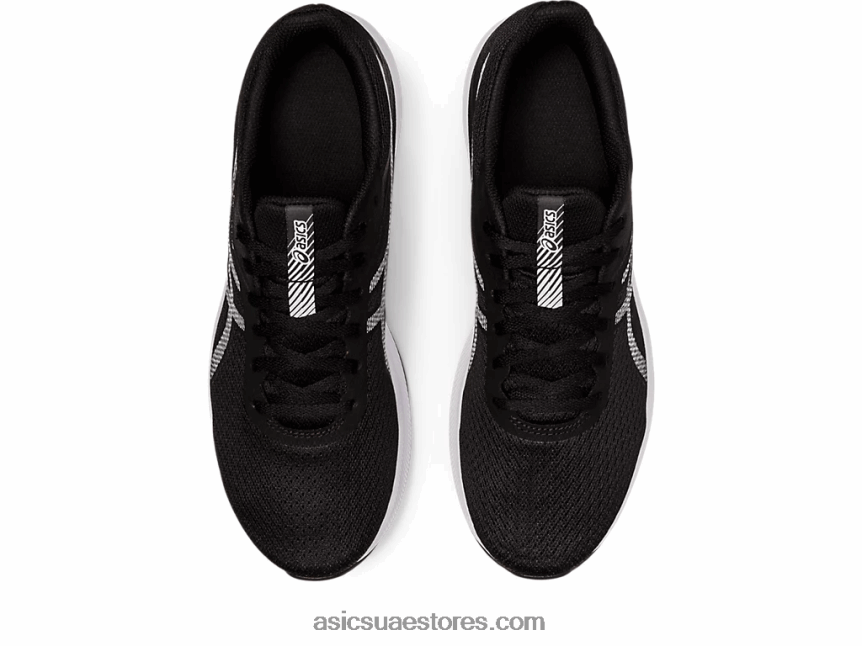Asics أسود / أبيض باتريوت 13 واسع 2N24DJ1247