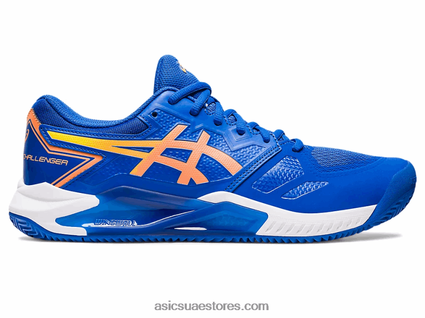Asics تونة أزرق / خوخ شمس جل شالنجر 13 طين 2N24DJ138