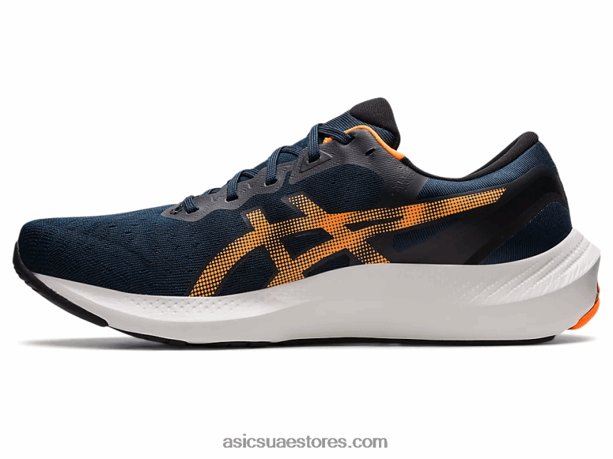 Asics الأزرق الفرنسي / البرتقالي المروّع نبض هلام 13 2N24DJ1530
