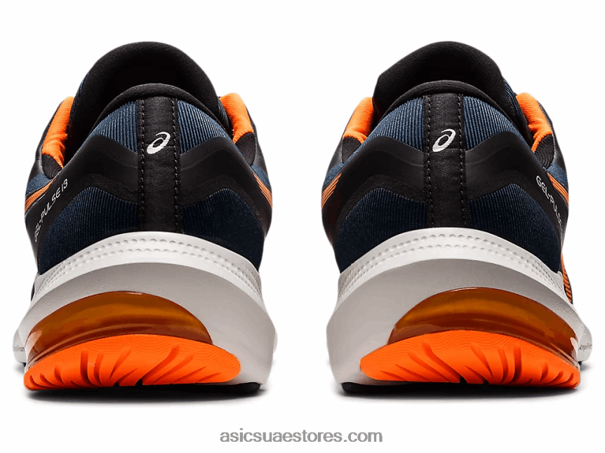Asics الأزرق الفرنسي / البرتقالي المروّع نبض هلام 13 2N24DJ1530