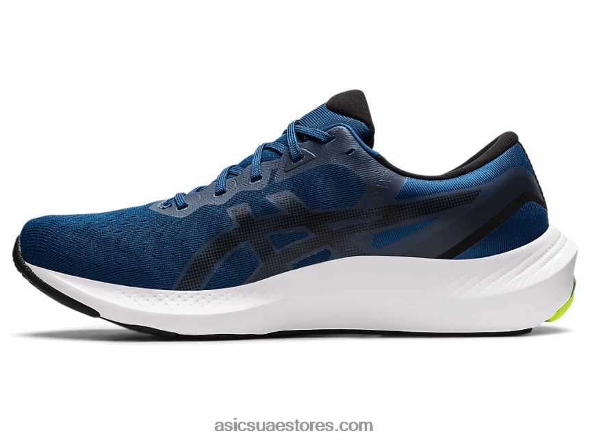 Asics ماكو أزرق / أسود نبض هلام 13 2N24DJ1532