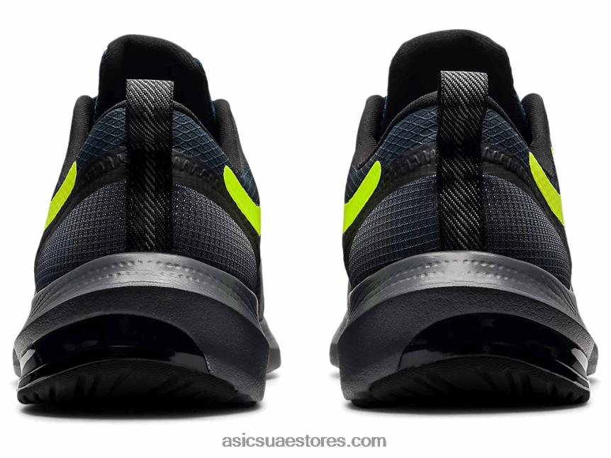 Asics أزرق فرنسي / أصفر أمان جل نبض 13 مخرز 2N24DJ1647