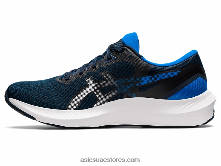 Asics أزرق فرنسي / أبيض نبض هلام 13 2N24DJ1717