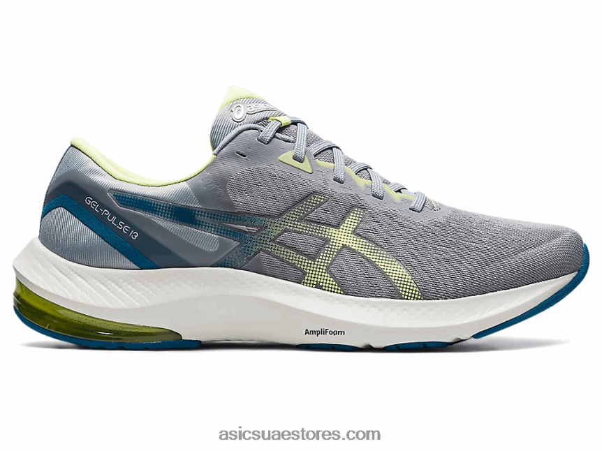 Asics صفيحة صخرية / توهج أصفر نبض هلام 13 2N24DJ1724