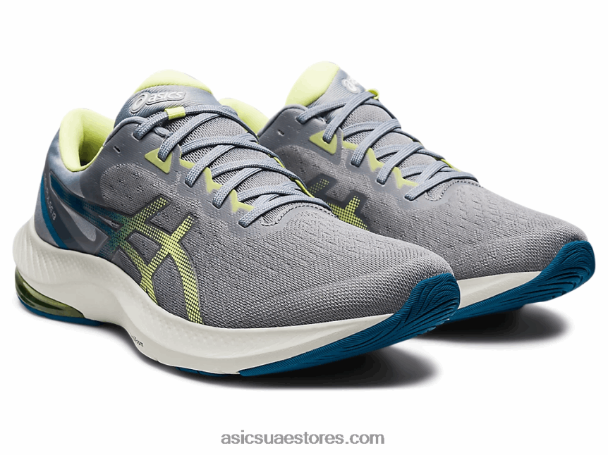 Asics صفيحة صخرية / توهج أصفر نبض هلام 13 2N24DJ1724