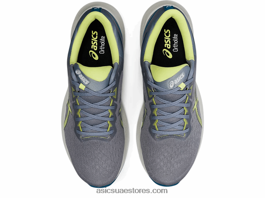Asics صفيحة صخرية / توهج أصفر نبض هلام 13 2N24DJ1724