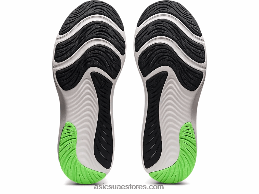 Asics أبيض / الجير مشرق نبض هلام 13 2N24DJ1727
