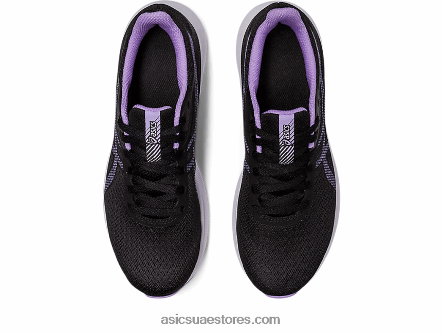 Asics أسود / بنفسجي رقمي باتريوت 13 2N24DJ2536