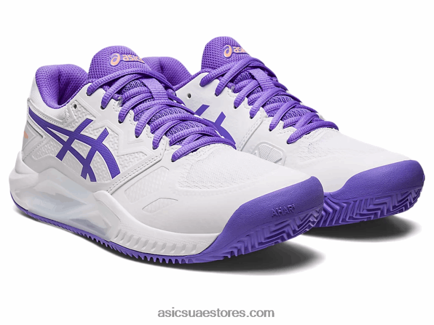 Asics أبيض / جمشت جل شالنجر 13 طين 2N24DJ2538