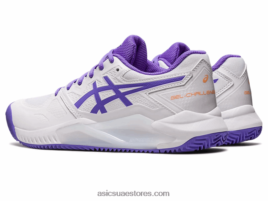 Asics أبيض / جمشت جل شالنجر 13 طين 2N24DJ2538