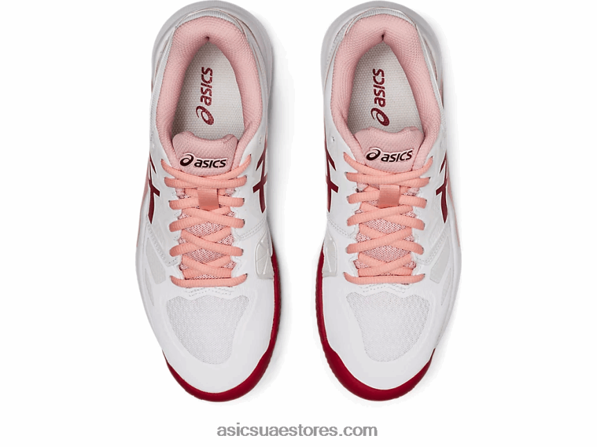Asics أبيض / توت بري جل شالنجر 13 طين 2N24DJ2804