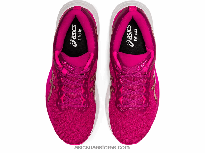 Asics الفوشيه الأحمر / الشمبانيا نبض هلام 13 2N24DJ3324
