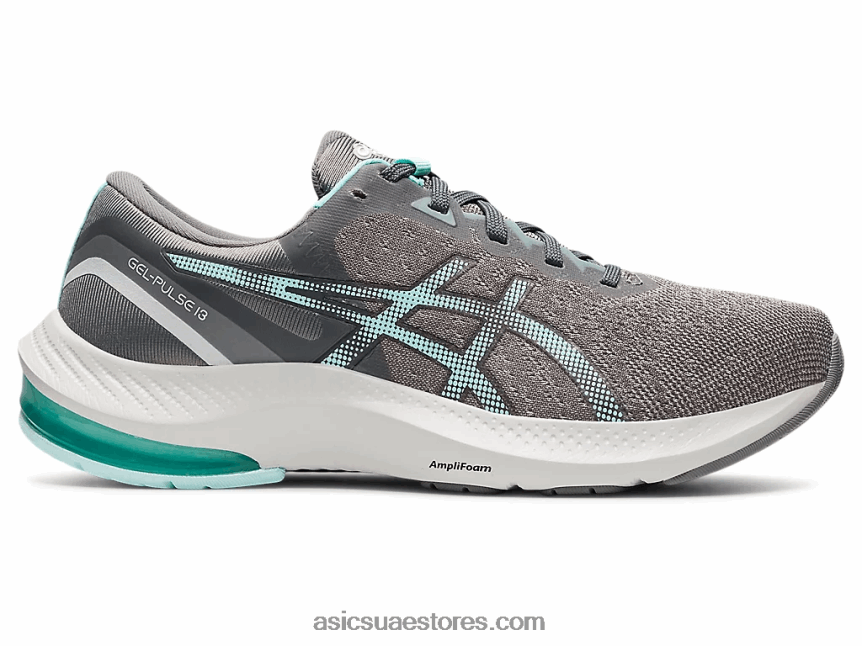 Asics كلاي رمادي / أزرق واضح نبض هلام 13 2N24DJ3439